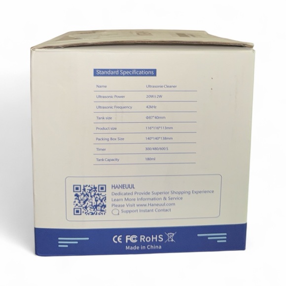 White Ultrasonic Cleaner - Picture 2 of 2